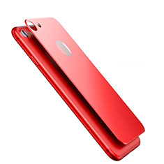 Schutzfolie Displayschutzfolie Panzerfolie Skins zum Aufkleben Gehärtetes Glas Glasfolie Rückseite für Apple iPhone SE (2020) Rot