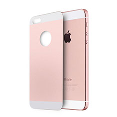 Schutzfolie Displayschutzfolie Panzerfolie Skins zum Aufkleben Gehärtetes Glas Glasfolie Rückseite für Apple iPhone SE Rosegold