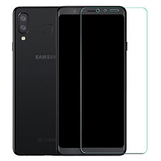 Schutzfolie Displayschutzfolie Panzerfolie Skins zum Aufkleben Gehärtetes Glas Glasfolie T02 für Samsung Galaxy A8 Star Klar