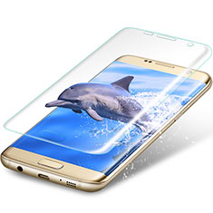 Schutzfolie Displayschutzfolie Panzerfolie Skins zum Aufkleben Gehärtetes Glas Glasfolie T02 für Samsung Galaxy S7 Edge G935F Klar