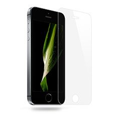 Schutzfolie Displayschutzfolie Panzerfolie Skins zum Aufkleben Gehärtetes Glas Glasfolie T05 für Apple iPhone 5 Klar