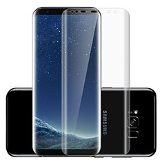 Schutzfolie Displayschutzfolie Panzerfolie Skins zum Aufkleben Gehärtetes Glas Glasfolie T07 für Samsung Galaxy S8 Plus Klar