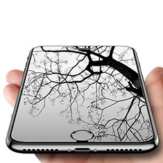 Schutzfolie Displayschutzfolie Panzerfolie Skins zum Aufkleben Gehärtetes Glas Glasfolie Z01 für Apple iPhone 8 Plus Klar