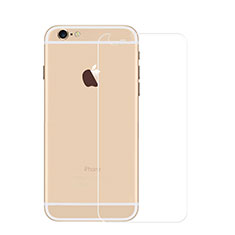 Schutzfolie Displayschutzfolie Panzerfolie Skins zum Aufkleben Rückseite für Apple iPhone 6 Plus Klar