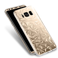 Schutzfolie Displayschutzfolie Panzerfolie Skins zum Aufkleben Vorder und Rückseite für Samsung Galaxy S8 Plus Gold