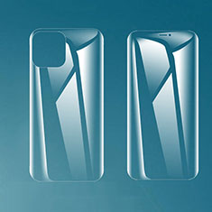 Schutzfolie Displayschutzfolie Panzerfolie Vorder und Rückseite Skins zum Aufkleben F01 für Apple iPhone 14 Plus Klar