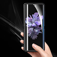 Schutzfolie Displayschutzfolie Panzerfolie Vorder und Rückseite Skins zum Aufkleben F02 für Samsung Galaxy Z Flip5 5G Klar