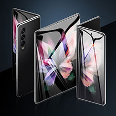 Schutzfolie Displayschutzfolie Panzerfolie Vorder und Rückseite Skins zum Aufkleben F09 für Samsung Galaxy Z Fold3 5G Klar