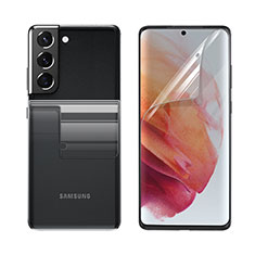Schutzfolie Displayschutzfolie Panzerfolie Vorder und Rückseite Skins zum Aufkleben für Samsung Galaxy S21 FE 5G Klar