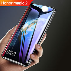 Schutzfolie Full Coverage Displayschutzfolie Panzerfolie Gehärtetes Glas Glasfolie Anti Blue Ray Skins zum Aufkleben Panzerglas F02 für Huawei Honor Magic 2 Schwarz