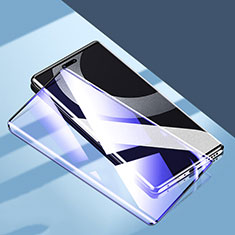 Schutzfolie Full Coverage Displayschutzfolie Panzerfolie Gehärtetes Glas Glasfolie Anti Blue Ray Skins zum Aufkleben Panzerglas F02 für Xiaomi Civi 3 5G Schwarz