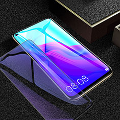 Schutzfolie Full Coverage Displayschutzfolie Panzerfolie Gehärtetes Glas Glasfolie Anti Blue Ray Skins zum Aufkleben Panzerglas für Oppo A52 Schwarz