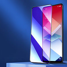 Schutzfolie Full Coverage Displayschutzfolie Panzerfolie Gehärtetes Glas Glasfolie Anti Blue Ray Skins zum Aufkleben Panzerglas für Oppo Find X5 5G Schwarz