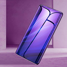 Schutzfolie Full Coverage Displayschutzfolie Panzerfolie Gehärtetes Glas Glasfolie Anti Blue Ray Skins zum Aufkleben Panzerglas für Oppo Reno 10X Zoom Schwarz