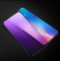 Schutzfolie Full Coverage Displayschutzfolie Panzerfolie Gehärtetes Glas Glasfolie Anti Blue Ray Skins zum Aufkleben Panzerglas für Xiaomi Mi A3 Lite Schwarz