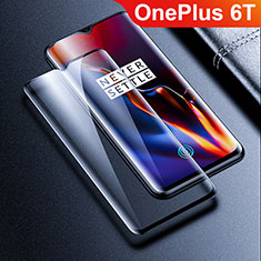 Schutzfolie Full Coverage Displayschutzfolie Panzerfolie Gehärtetes Glas Glasfolie Skins zum Aufkleben Panzerglas F03 für OnePlus 6T Schwarz