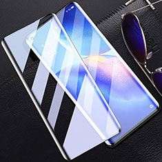 Schutzfolie Full Coverage Displayschutzfolie Panzerfolie Gehärtetes Glas Glasfolie Skins zum Aufkleben Panzerglas F03 für Oppo Reno5 Pro 5G Schwarz