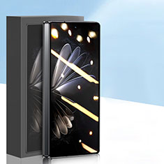 Schutzfolie Full Coverage Displayschutzfolie Panzerfolie Gehärtetes Glas Glasfolie Skins zum Aufkleben Panzerglas F03 für Xiaomi Mix Fold 2 5G Schwarz