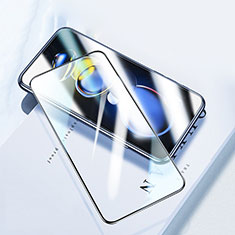 Schutzfolie Full Coverage Displayschutzfolie Panzerfolie Gehärtetes Glas Glasfolie Skins zum Aufkleben Panzerglas F03 für Xiaomi Redmi Note 11T Pro+ Plus 5G Schwarz