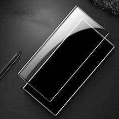 Schutzfolie Full Coverage Displayschutzfolie Panzerfolie Gehärtetes Glas Glasfolie Skins zum Aufkleben Panzerglas F04 für Samsung Galaxy Note 10 5G Schwarz