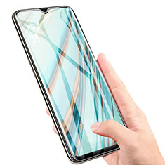 Schutzfolie Full Coverage Displayschutzfolie Panzerfolie Gehärtetes Glas Glasfolie Skins zum Aufkleben Panzerglas für Oppo A9X Schwarz