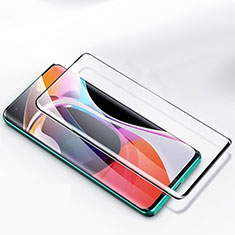 Schutzfolie Full Coverage Displayschutzfolie Panzerfolie Gehärtetes Glas Glasfolie Skins zum Aufkleben Panzerglas für Xiaomi Mi 10 Schwarz