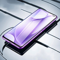 Schutzfolie Full Coverage Displayschutzfolie Panzerfolie Gehärtetes Glas Glasfolie Skins zum Aufkleben Panzerglas für Xiaomi Redmi K30i 5G Schwarz