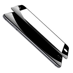 Schutzfolie Full Coverage Displayschutzfolie Panzerfolie Skins zum Aufkleben Gehärtetes Glas Glasfolie F01 für Apple iPhone 6 Schwarz