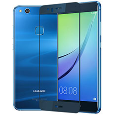 Schutzfolie Full Coverage Displayschutzfolie Panzerfolie Skins zum Aufkleben Gehärtetes Glas Glasfolie F03 für Huawei P10 Lite Blau