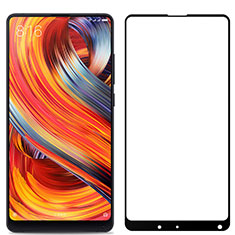 Schutzfolie Full Coverage Displayschutzfolie Panzerfolie Skins zum Aufkleben Gehärtetes Glas Glasfolie F03 für Xiaomi Mi Mix 2 Weiß