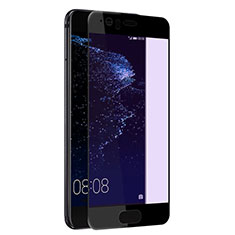 Schutzfolie Full Coverage Displayschutzfolie Panzerfolie Skins zum Aufkleben Gehärtetes Glas Glasfolie F04 für Huawei P10 Schwarz