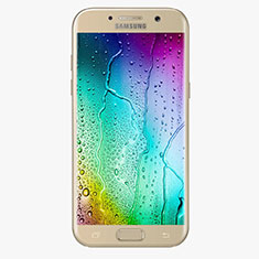 Schutzfolie Full Coverage Displayschutzfolie Panzerfolie Skins zum Aufkleben Gehärtetes Glas Glasfolie F04 für Samsung Galaxy A5 (2017) Duos Gold