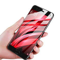 Schutzfolie Full Coverage Displayschutzfolie Panzerfolie Skins zum Aufkleben Gehärtetes Glas Glasfolie F04 für Xiaomi Mi 6 Schwarz