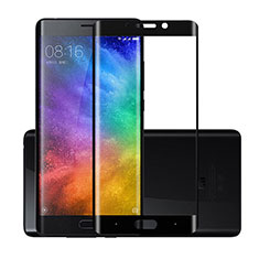 Schutzfolie Full Coverage Displayschutzfolie Panzerfolie Skins zum Aufkleben Gehärtetes Glas Glasfolie F05 für Xiaomi Mi Note 2 Schwarz