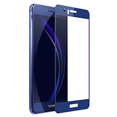 Schutzfolie Full Coverage Displayschutzfolie Panzerfolie Skins zum Aufkleben Gehärtetes Glas Glasfolie für Huawei Honor 8 Blau