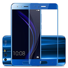Schutzfolie Full Coverage Displayschutzfolie Panzerfolie Skins zum Aufkleben Gehärtetes Glas Glasfolie für Huawei Honor 9 Blau