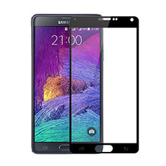 Schutzfolie Full Coverage Displayschutzfolie Panzerfolie Skins zum Aufkleben Gehärtetes Glas Glasfolie für Samsung Galaxy Note 4 Duos N9100 Dual SIM Schwarz
