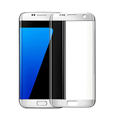 Schutzfolie Full Coverage Displayschutzfolie Panzerfolie Skins zum Aufkleben Gehärtetes Glas Glasfolie für Samsung Galaxy S7 Edge G935F Weiß