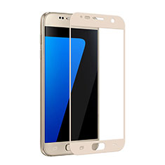 Schutzfolie Full Coverage Displayschutzfolie Panzerfolie Skins zum Aufkleben Gehärtetes Glas Glasfolie für Samsung Galaxy S7 G930F G930FD Gold