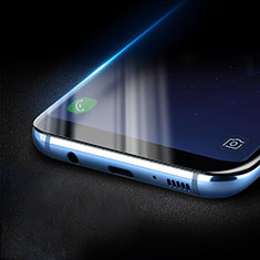 Schutzfolie Full Coverage Displayschutzfolie Panzerfolie Skins zum Aufkleben Gehärtetes Glas Glasfolie für Samsung Galaxy S8 Schwarz