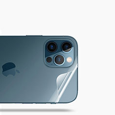 Schutzfolie Schutz Folie Rückseite Skins zum Aufkleben Panzerglas B02 für Apple iPhone 13 Pro Klar