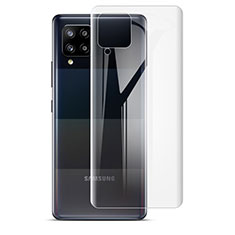 Schutzfolie Schutz Folie Rückseite Skins zum Aufkleben Panzerglas für Samsung Galaxy A42 5G Klar