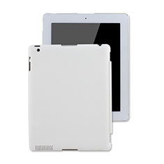 Schutzhülle Kunststoff Hülle Matt für Apple iPad 4 Weiß