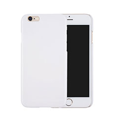 Schutzhülle Kunststoff Hülle Matt für Apple iPhone 6S Plus Weiß