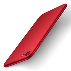 Schutzhülle Kunststoff Hülle Matt für Apple iPhone 8 Rot