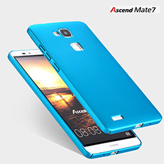 Schutzhülle Kunststoff Hülle Matt für Huawei Mate 7 Hellblau