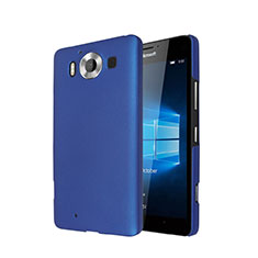 Schutzhülle Kunststoff Hülle Matt für Microsoft Lumia 950 Blau