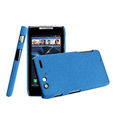 Schutzhülle Kunststoff Hülle Matt für Motorola Razr XT910 Blau