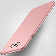 Schutzhülle Kunststoff Hülle Matt für Samsung Galaxy C7 Pro C7010 Rosegold