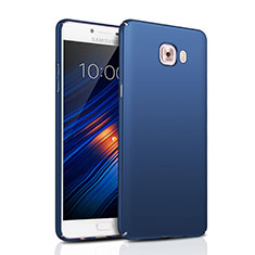 Schutzhülle Kunststoff Hülle Matt für Samsung Galaxy C9 Pro C9000 Blau